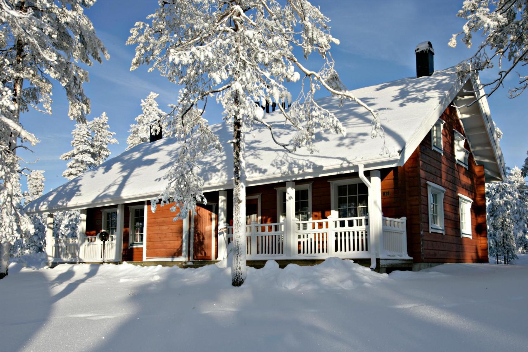 Ounasvaaran Lakituvat Chalets 로바니에미 외부 사진